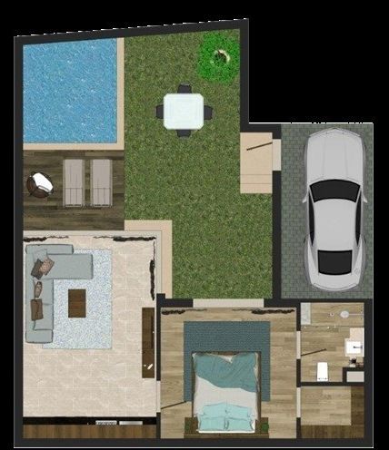 1 BR Apartment with Pool Bali Al Gouna - 3