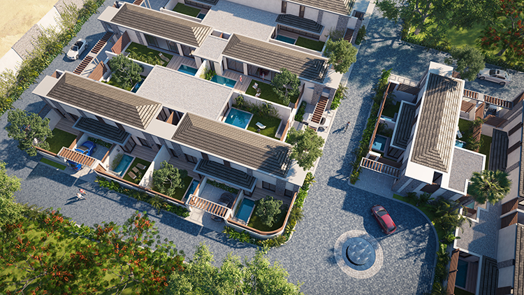2BR Apartment with Private pool & Garden - 7