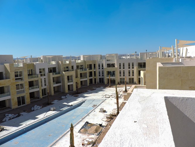 Apartment with Roof, Pool & Sea view - 5